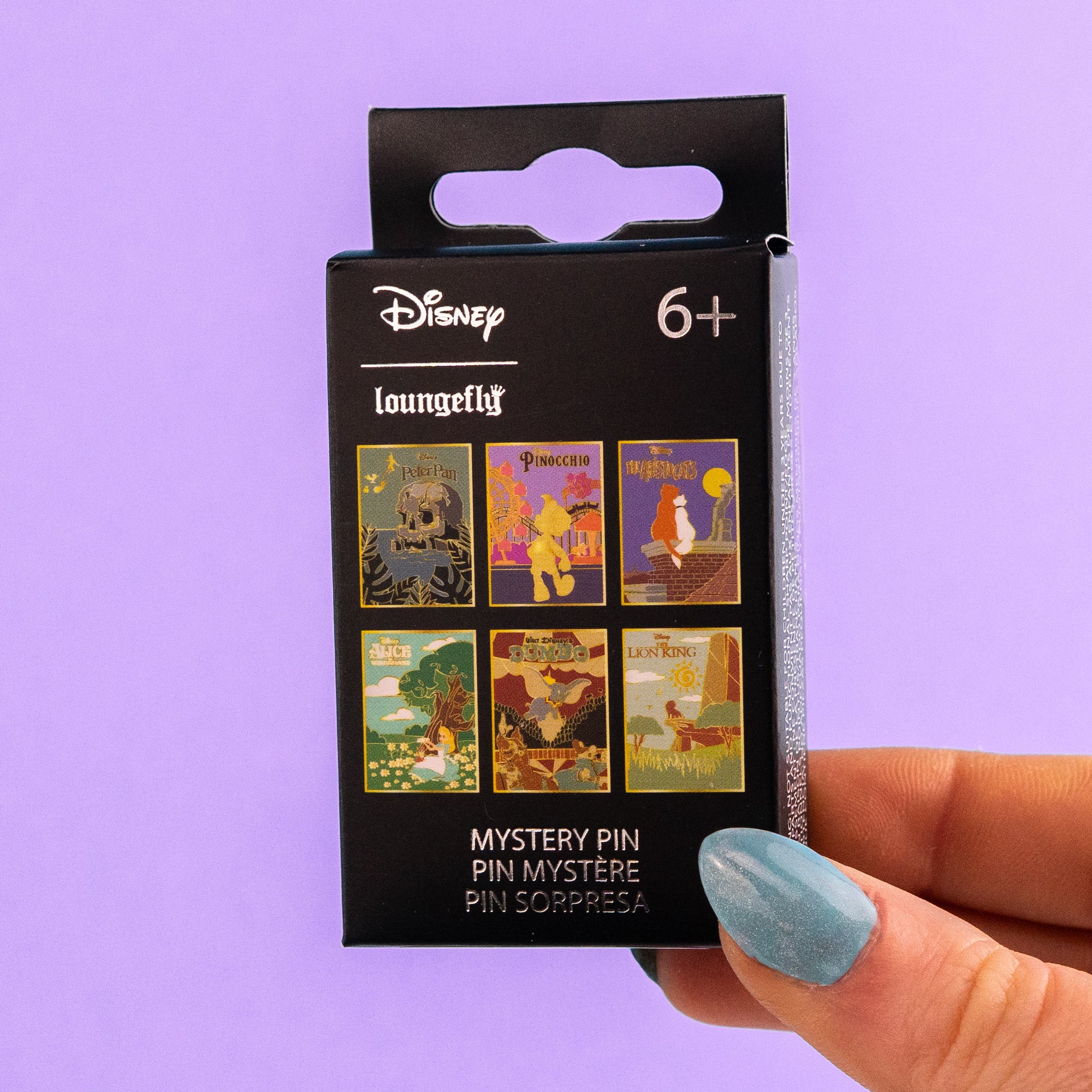 Loungefly x Disney Classic Poster Blind Box Mystery Pin