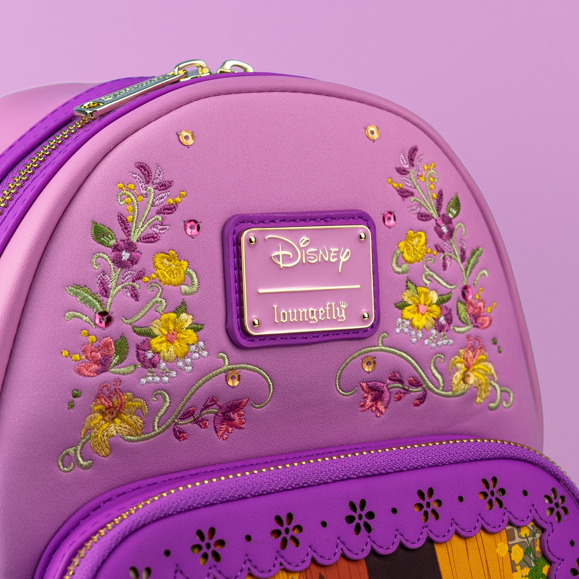 Loungefly x Disney Tangled Rapunzel Window Mini Backpack