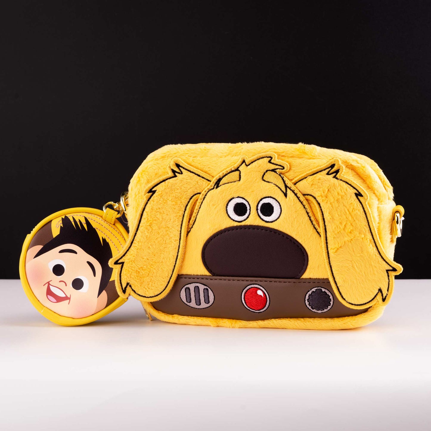 Loungefly x Pixar Up Dug Sling Crossbody Bag With Coin Bag