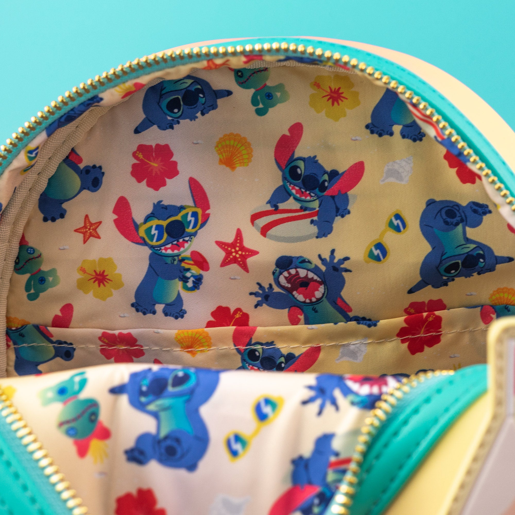 Loungefly x Disney Lilo and Stitch Sandcastle Mini Backpack