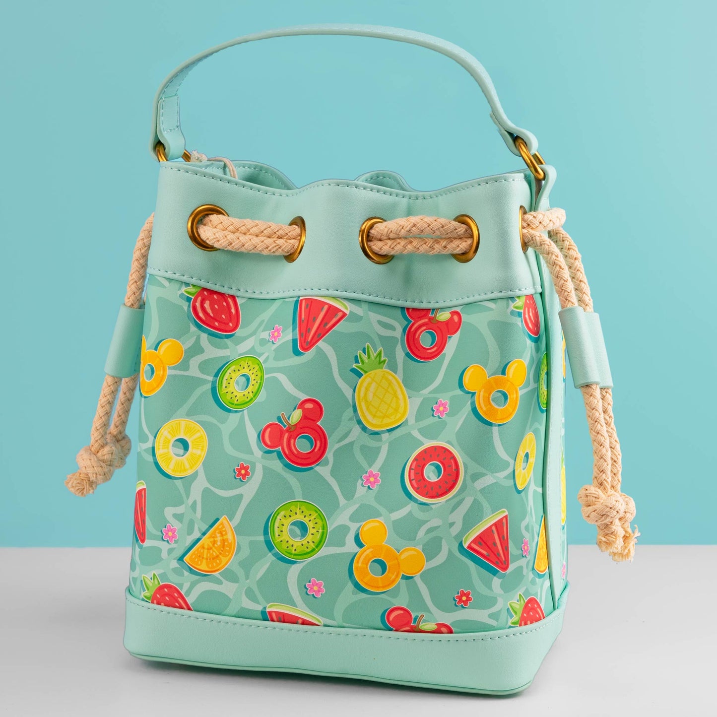 Loungefly x Disney Mickey Mouse Beach Fun Bucket Crossbody Bag
