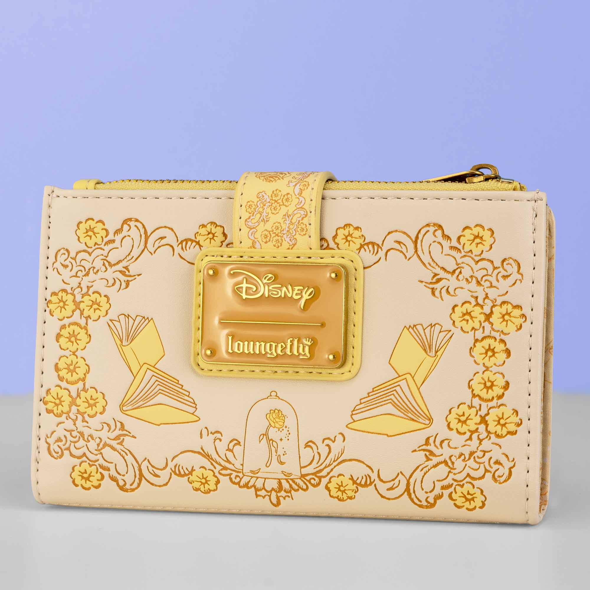 Loungefly x Disney Beauty and The Beast Tonal Sketch Portrait Wallet