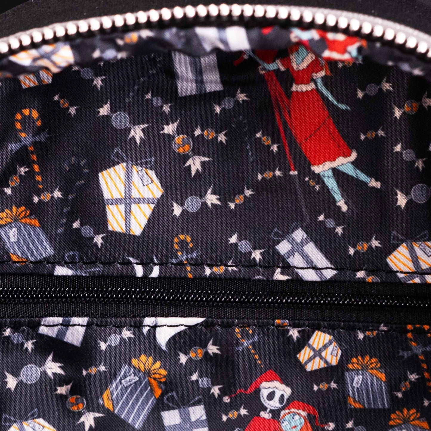 Loungefly x Disney The Nightmare Before Christmas Jack and Sally Snow Globe Mini Backpack
