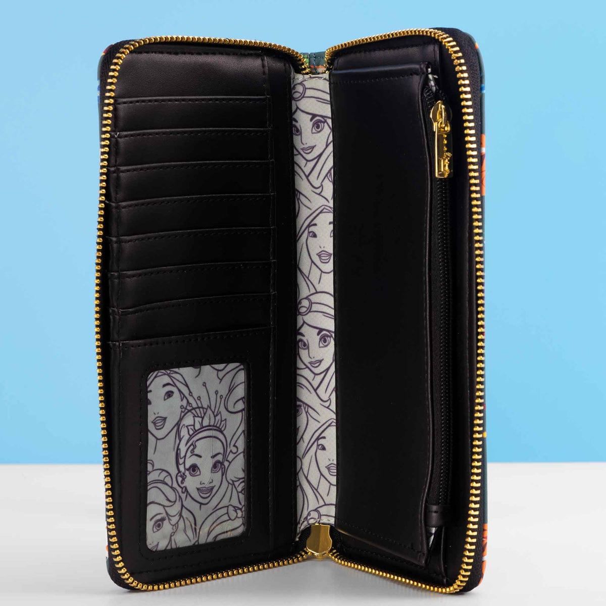 Loungefly x Disney Princess Sidekicks AOP Wallet