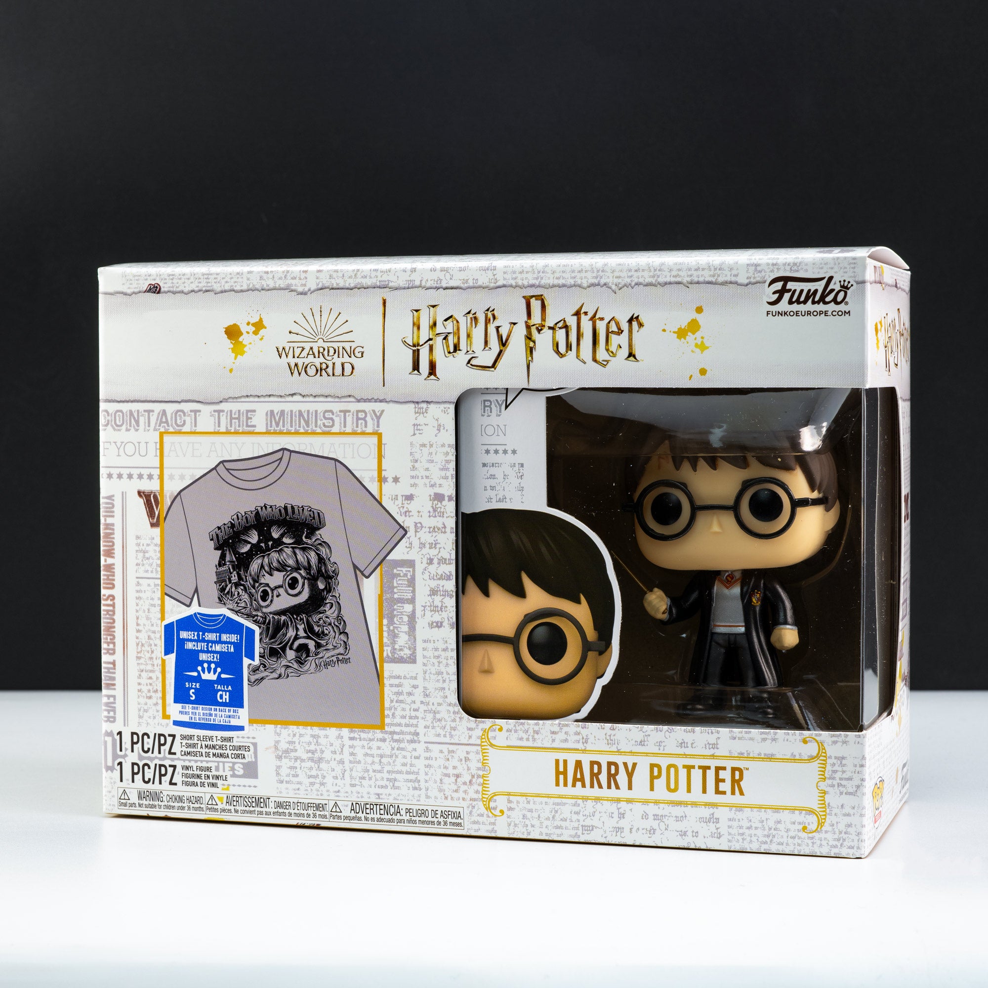 Harry Potter Pop! Vinyl and Tee Set