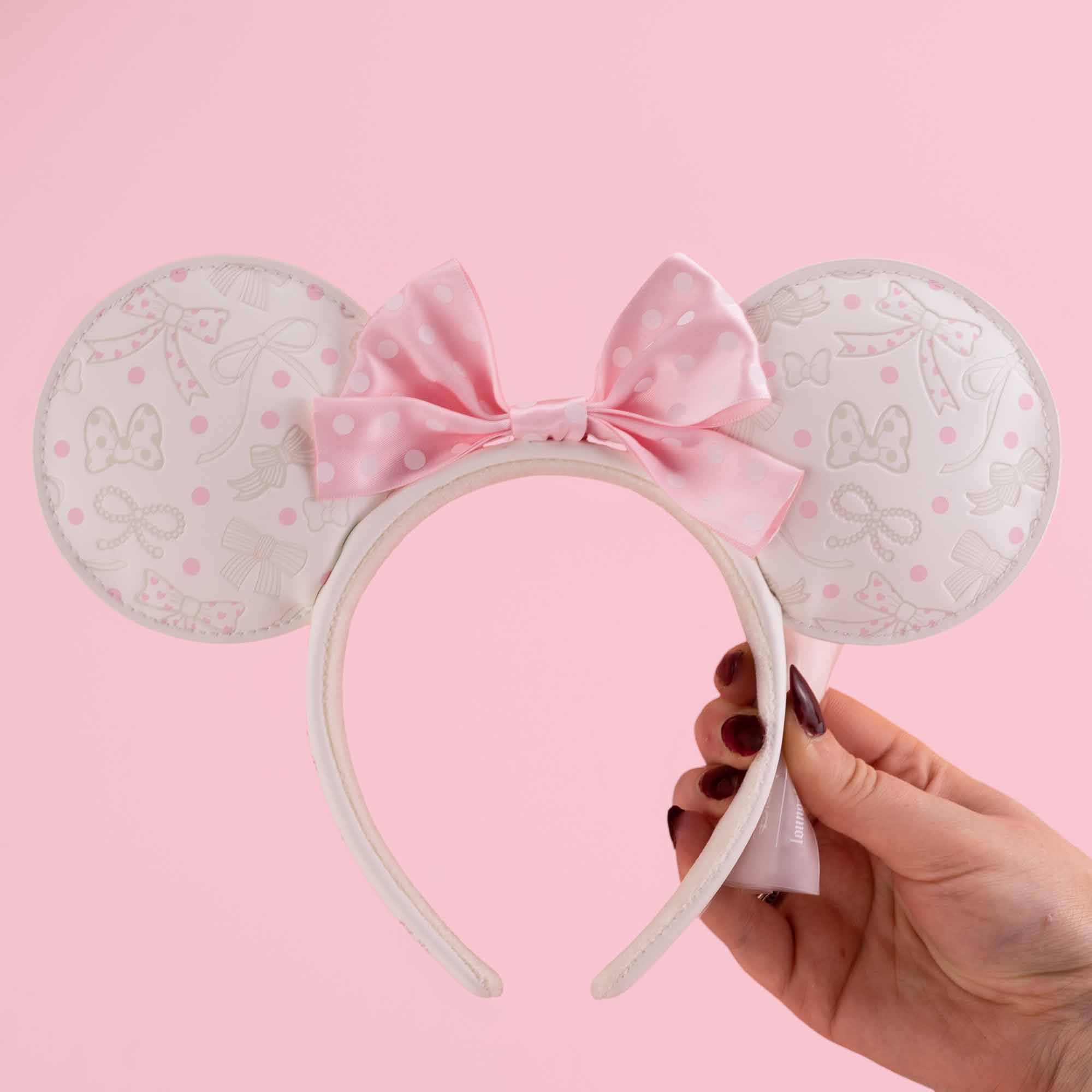 Loungefly x Disney Minnie Mouse Coquette Bow Headband