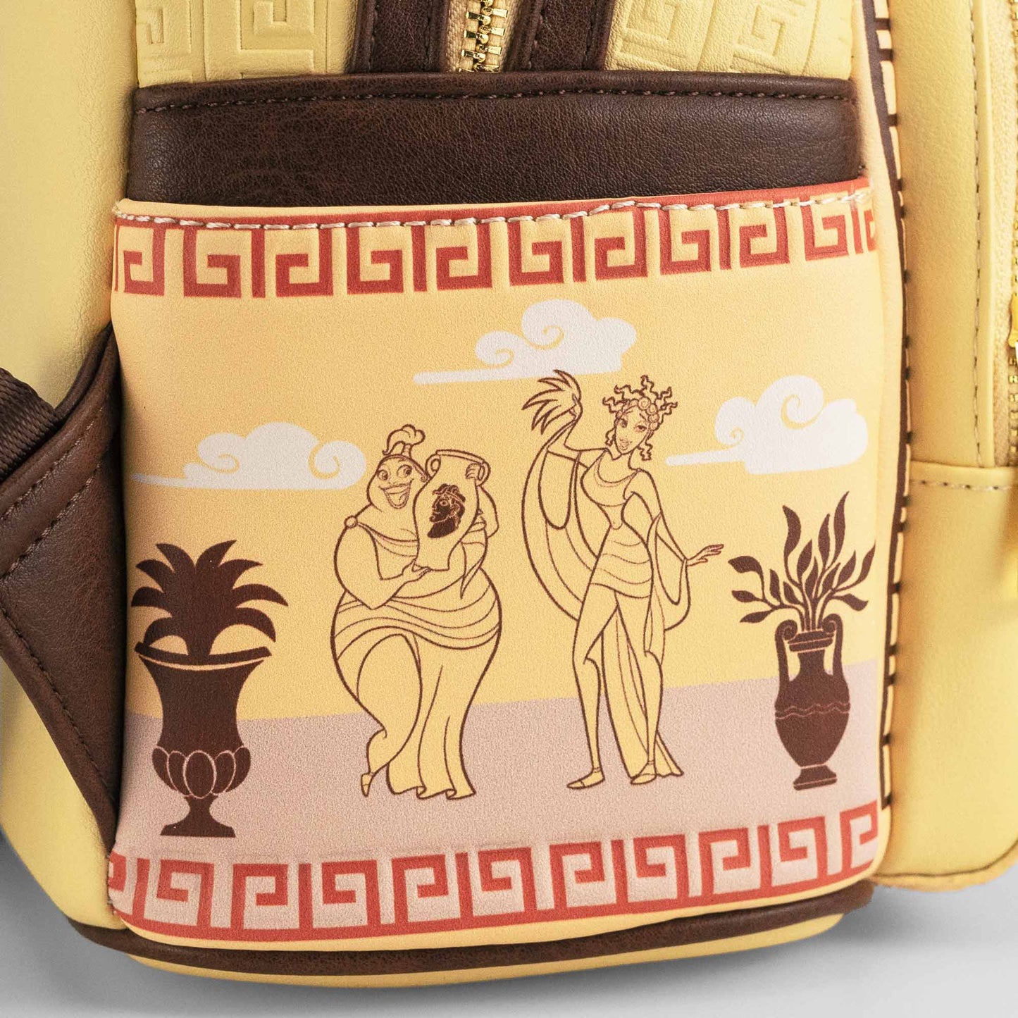 Loungefly x Disney Hercules Muses Embossed Mini Backpack