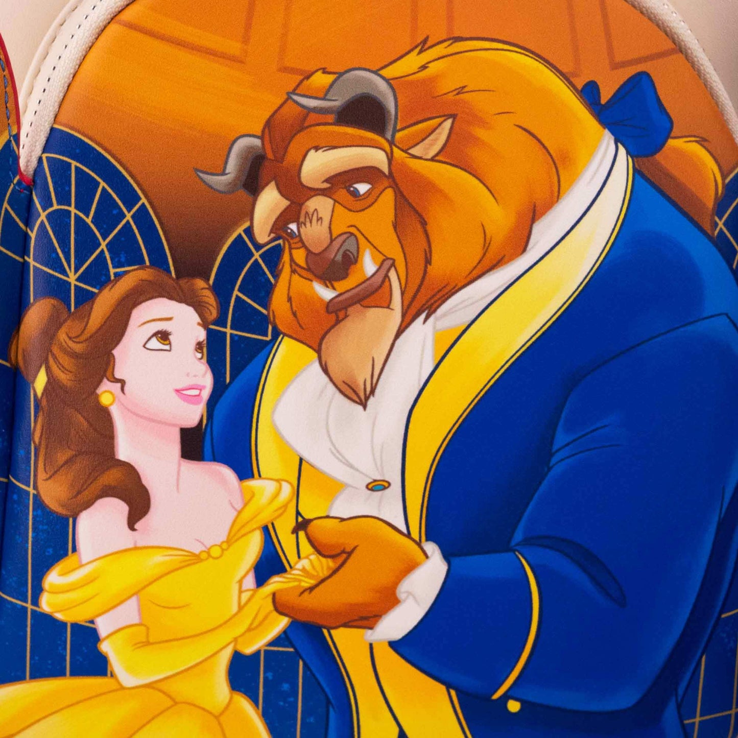 Loungefly x Disney Beauty and the Beast Ballroom Reveal Mini Backpack