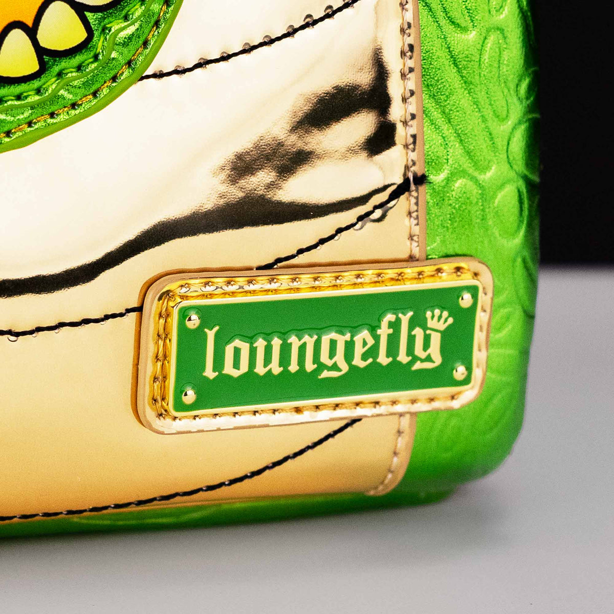 Loungefly Originals Green Dragon Mini Backpack