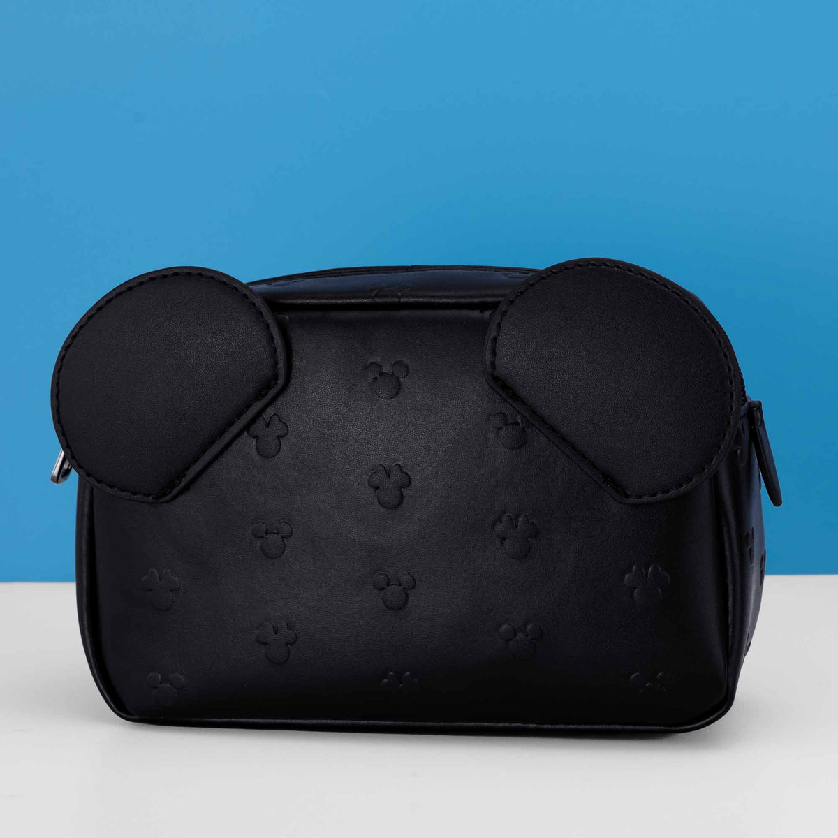 Loungefly x Disney Mickey & Minnie Debossed AOP Cosmetic Bag