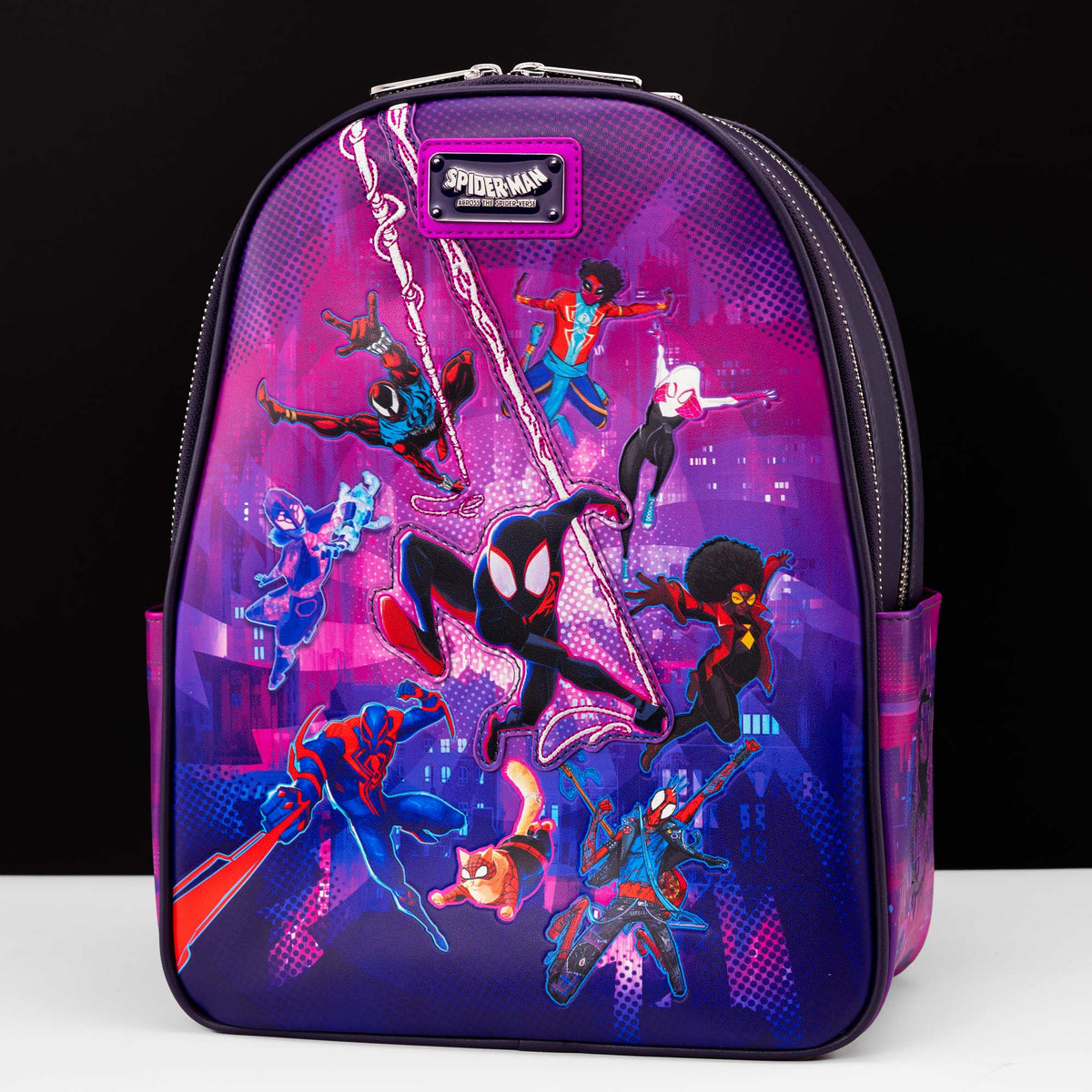 Loungefly x Marvel Spider-Man Group Shot Mini Backpack