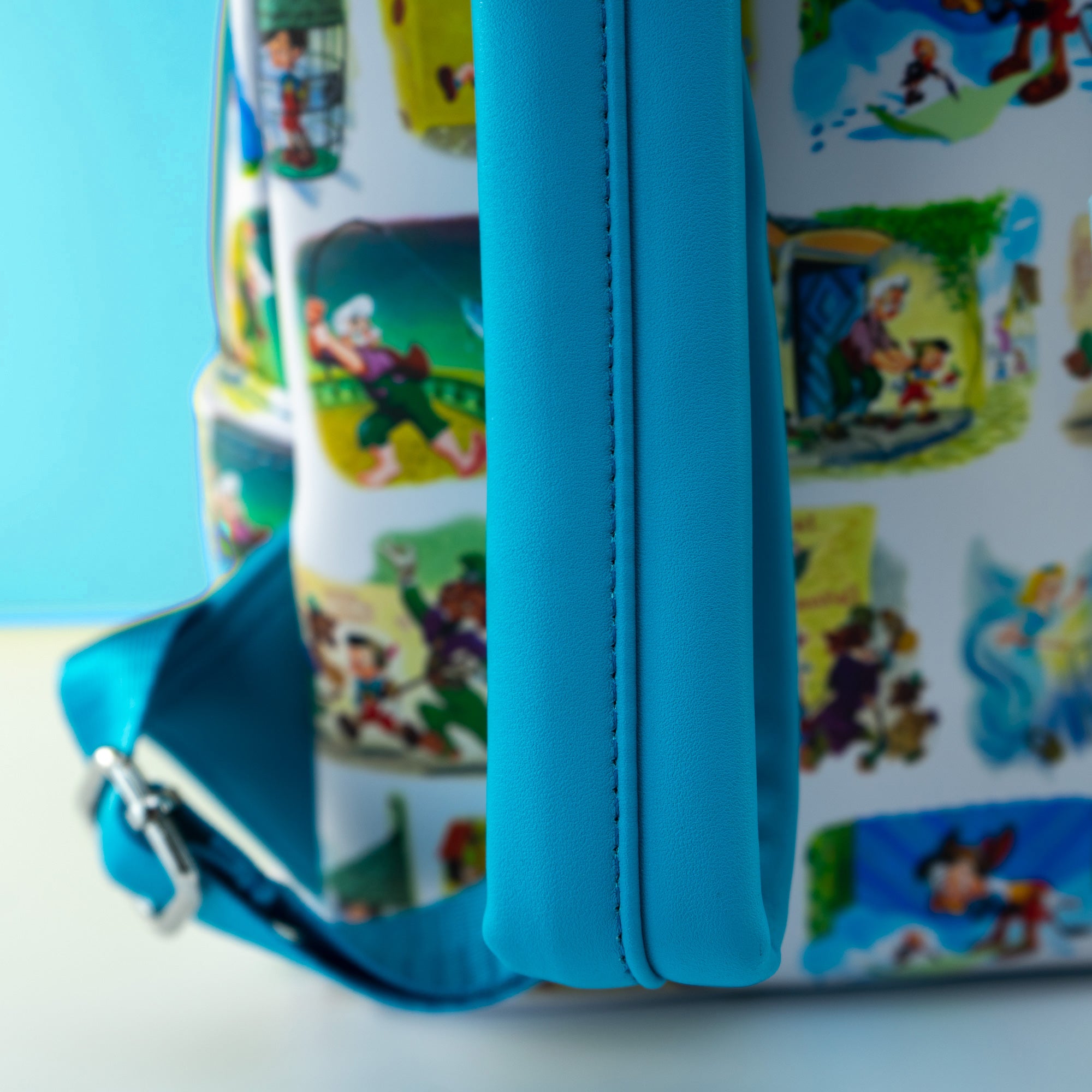 Loungefly x Disney Pinocchio Paintings AOP Mini Backpack