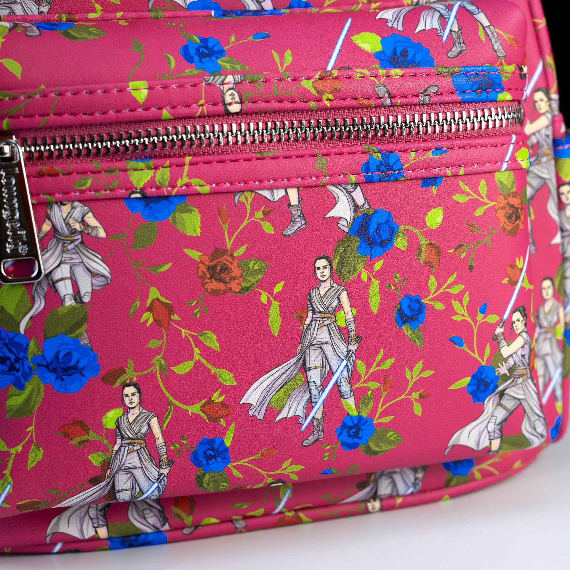 Loungefly x Star Wars Rey Floral All Over Print Mini Backpack