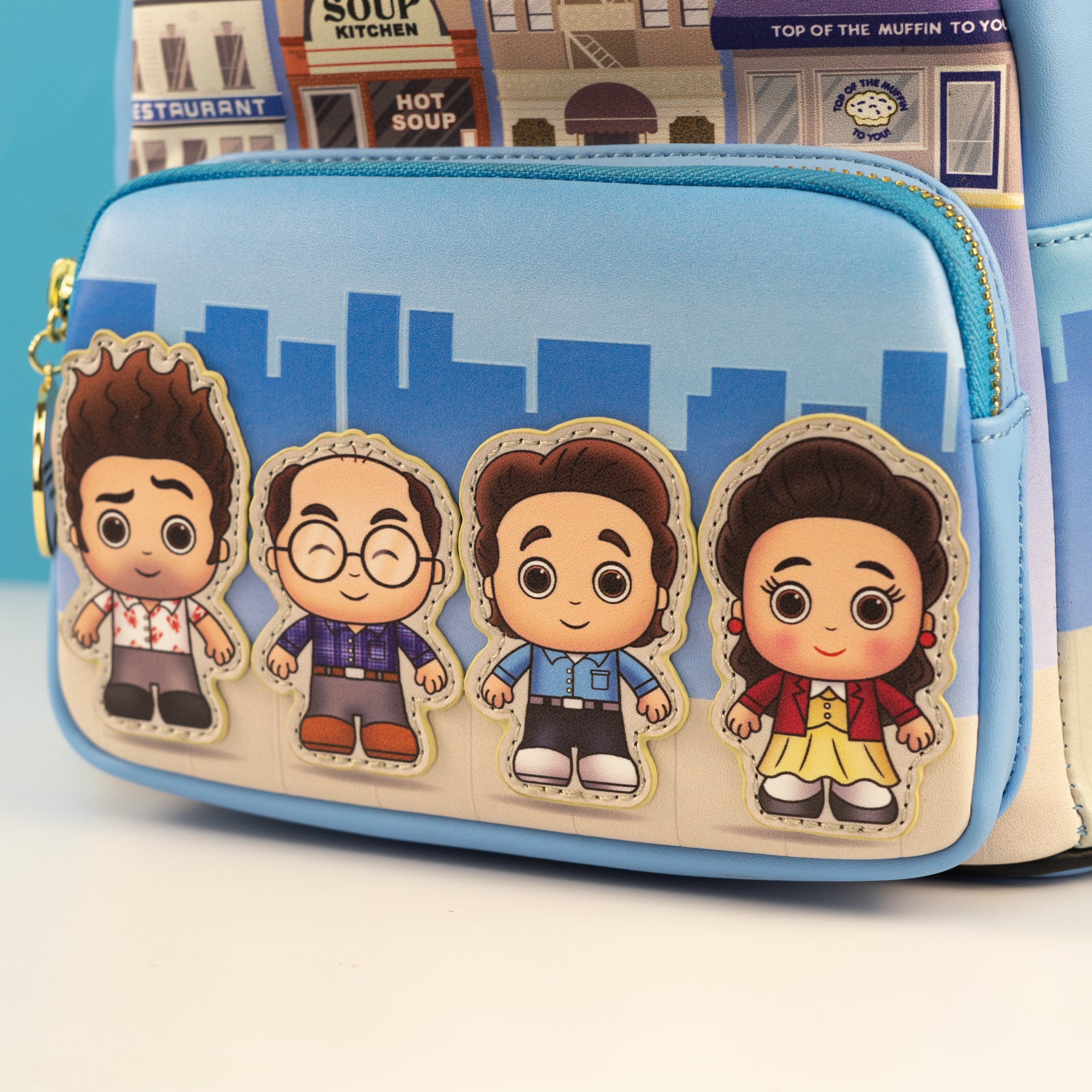 Loungefly x Seinfeld Chibi City Mini Backpack