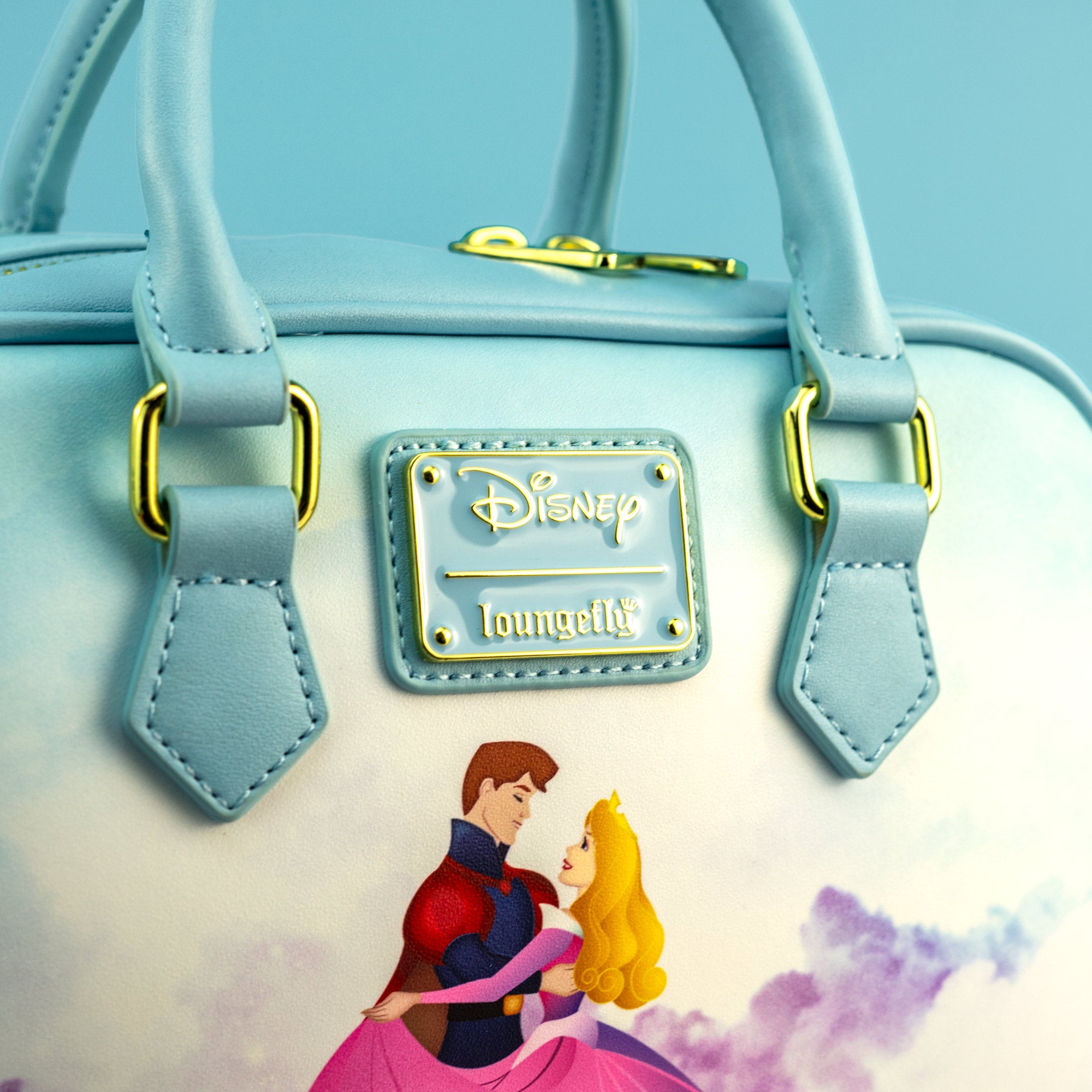 Loungefly x Disney Sleeping Beauty Aurora's Castle Crossbody Bag