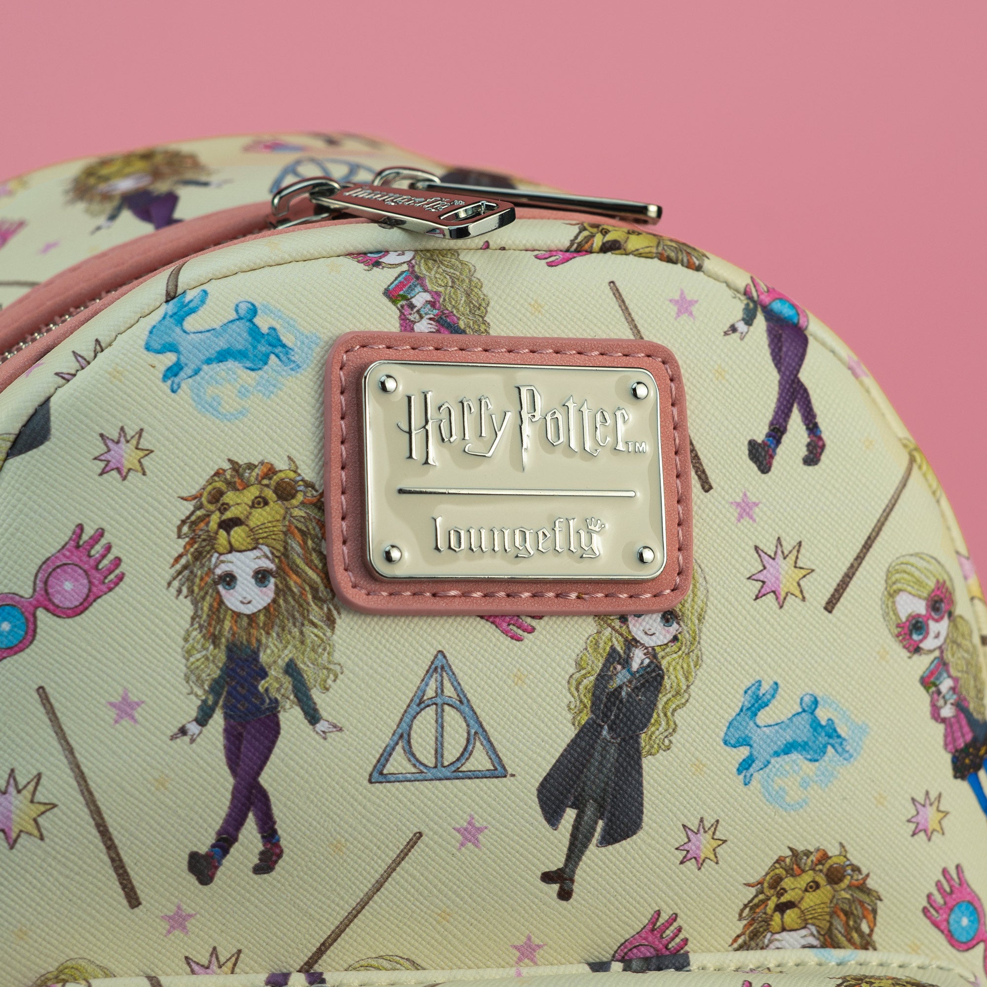 Loungefly x Harry Potter Luna Lovegood All Over Print Mini Backpack