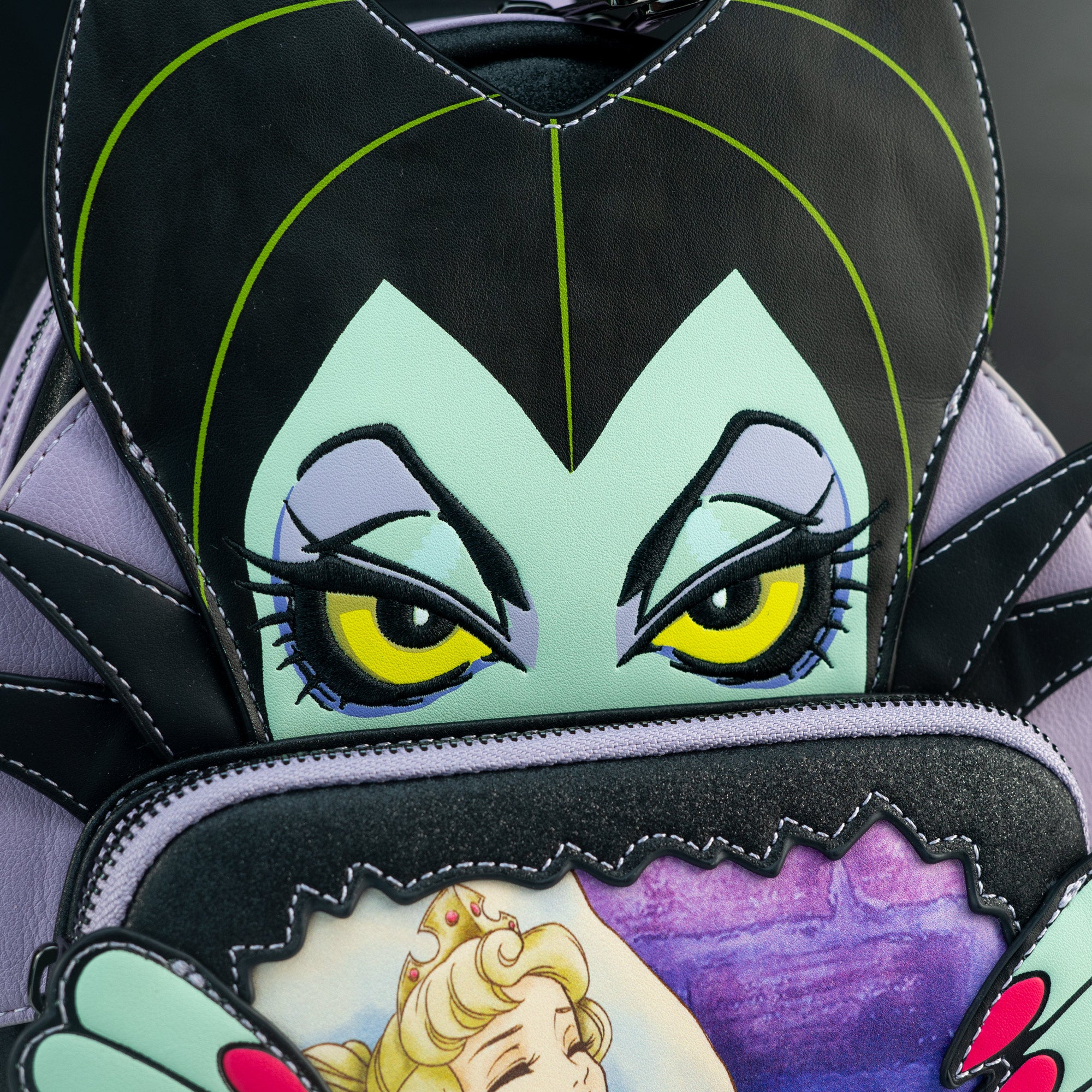 Loungefly x Disney Villains Maleficent Scene Mini Backpack