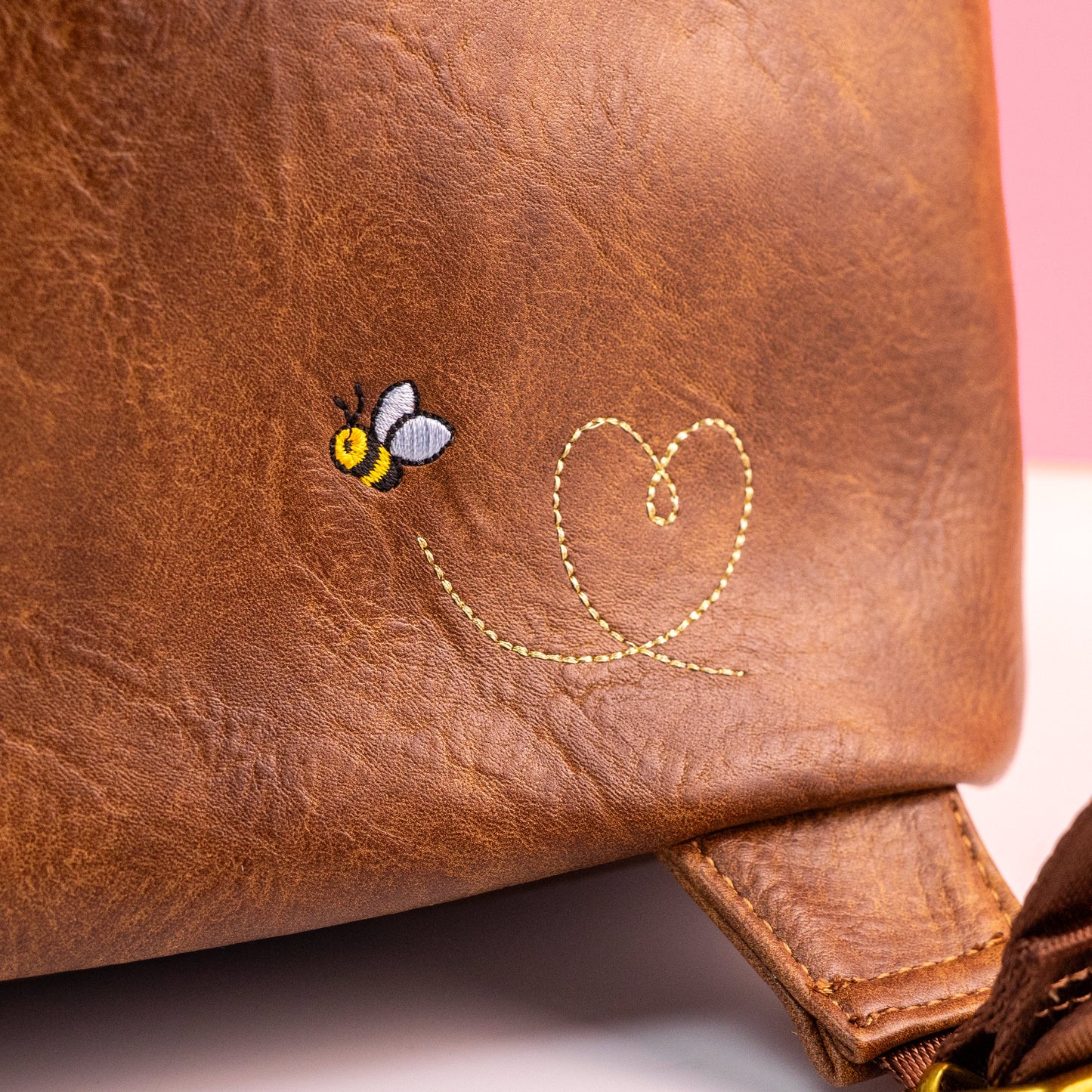 Loungefly x Disney Winnie the Pooh Honeycomb Flap Mini Backpack