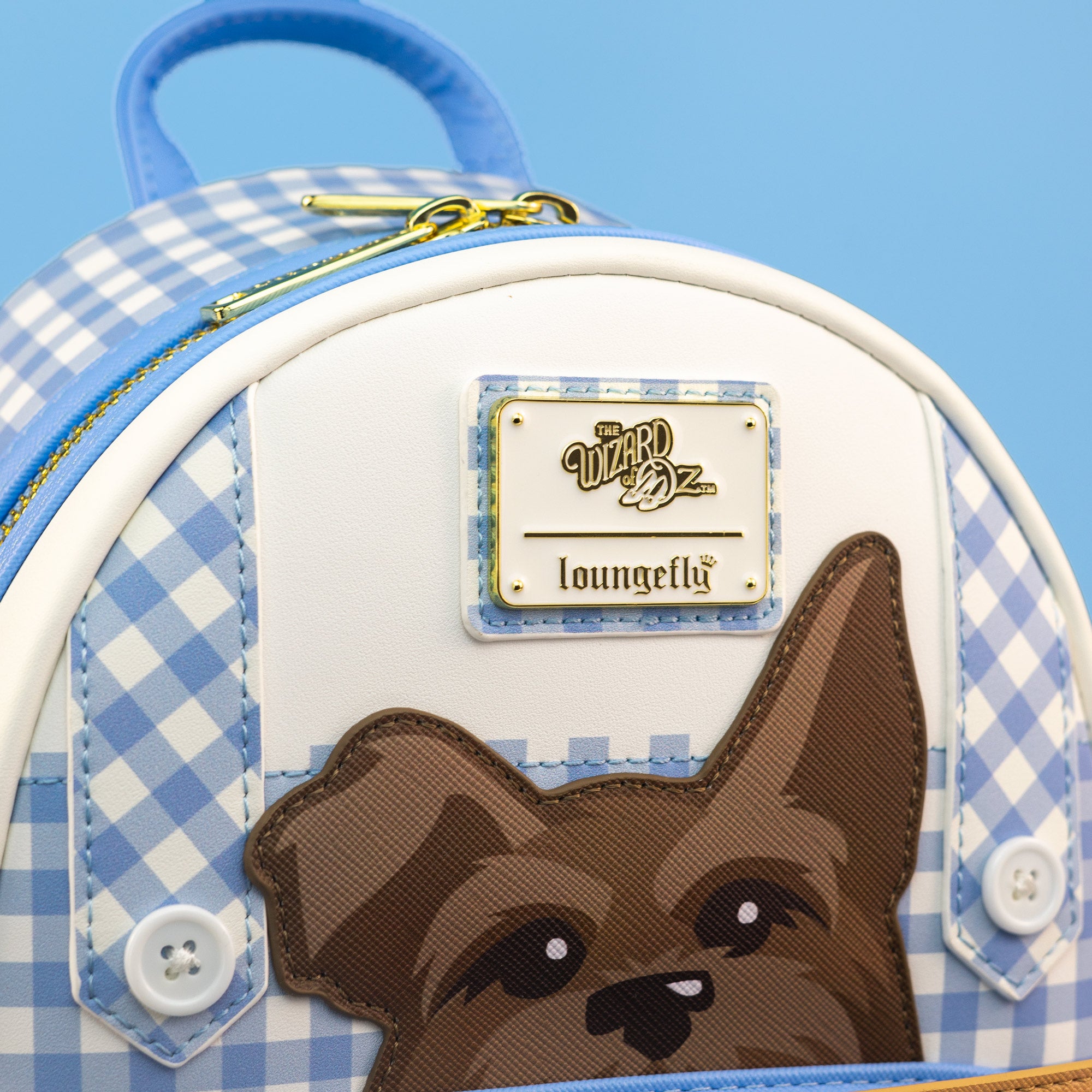 Loungefly x The Wizard of Oz Dorothy with Toto Cosplay Mini Backpack
