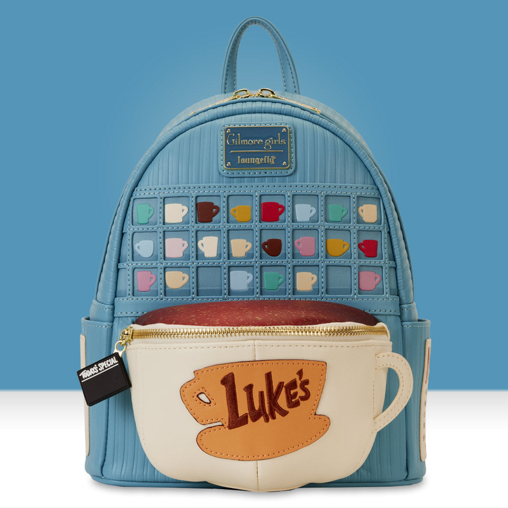 Loungefly x Gilmore Girls Luke's Diner Coffee Cup Mini Backpack