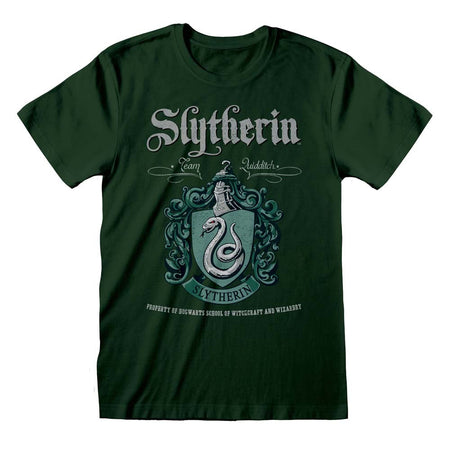 Harry Potter Slytherin Green Crest T-Shirt