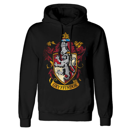 Harry Potter Distressed Gryffindor Pullover Hoodie
