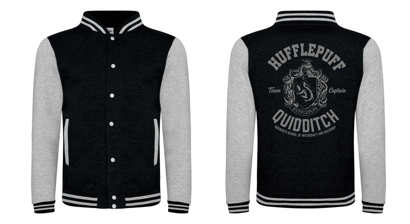 Harry Potter Hufflepuff Quidditch Varsity Jacket