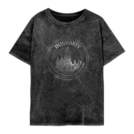 Harry Potter Hogwarts Constellations SuperHeroes Inc. Acid Wash T-Shirt