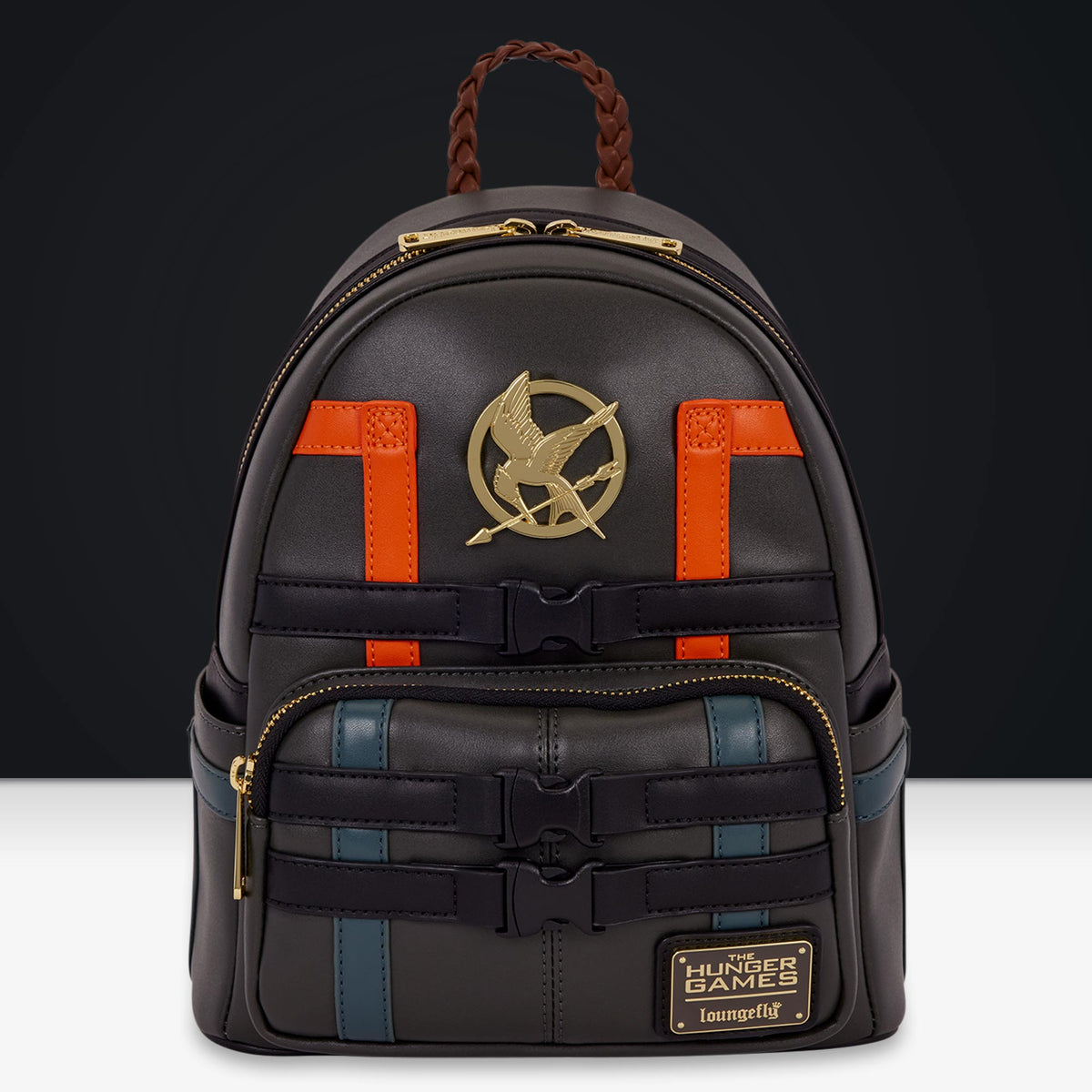 Loungefly x Lionsgate The Hunger Games Katniss Everdeen Cosplay Mini Backpack