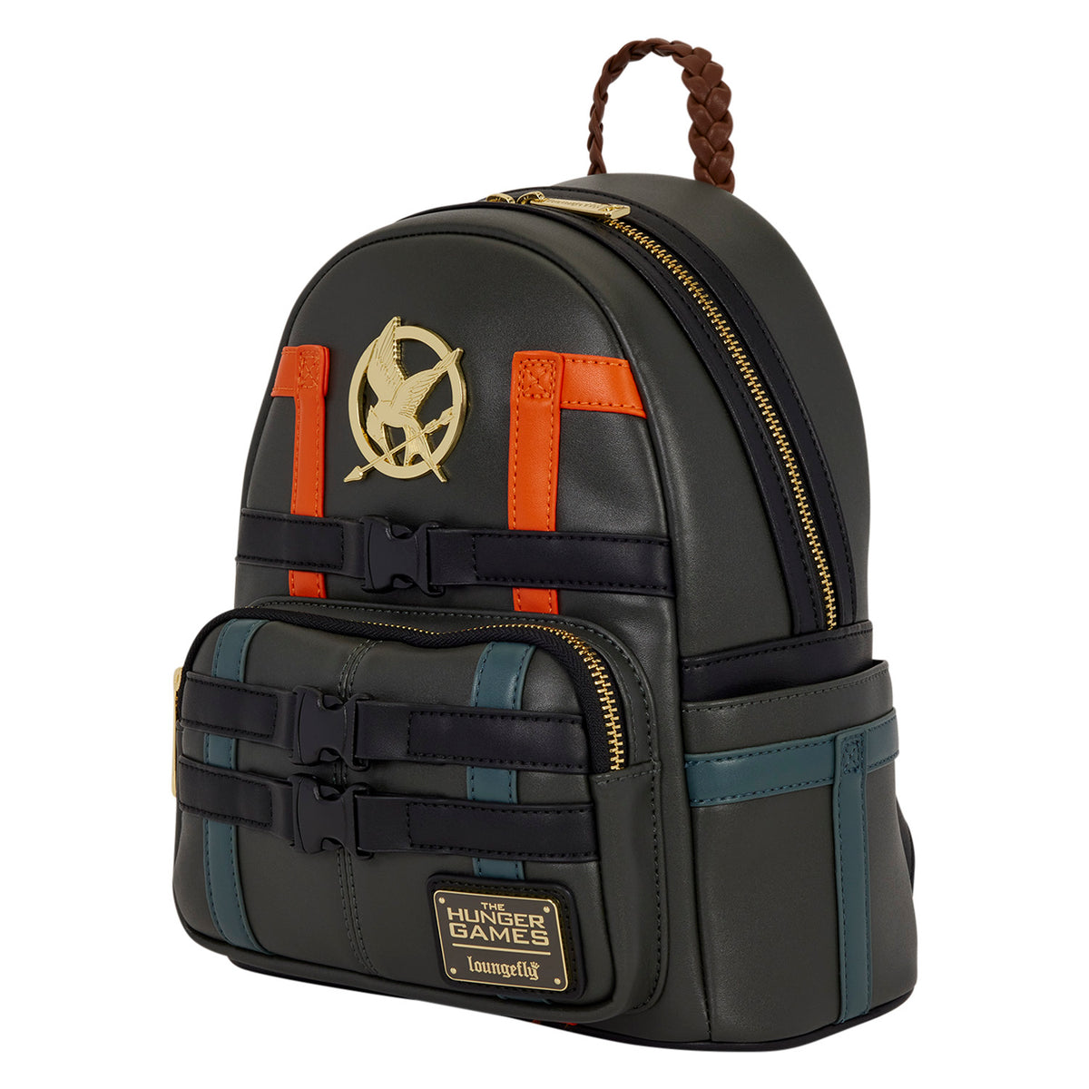 Loungefly x Lionsgate The Hunger Games Katniss Everdeen Cosplay Mini Backpack