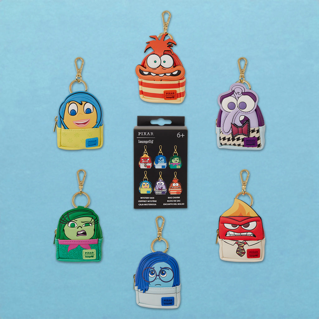 Loungefly x Disney Inside Out 2 Mystery Mini Backpack Bag Charm