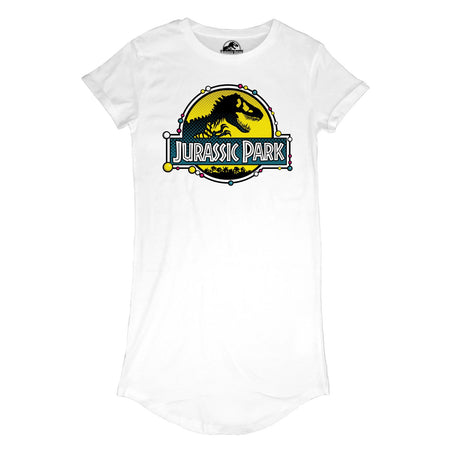 Jurassic Park DNA Logo Ladies T-Shirt Dress