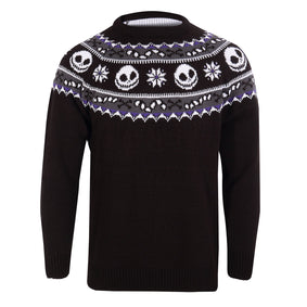 Nightmare Before Christmas Jack Repeat Knitted Christmas Jumper