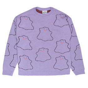 Pokemon Ditto Knitted Christmas Jumper