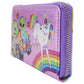 Loungefly x Lisa Frank Glitter Colour Block Wallet