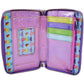Loungefly x Lisa Frank Glitter Colour Block Wallet