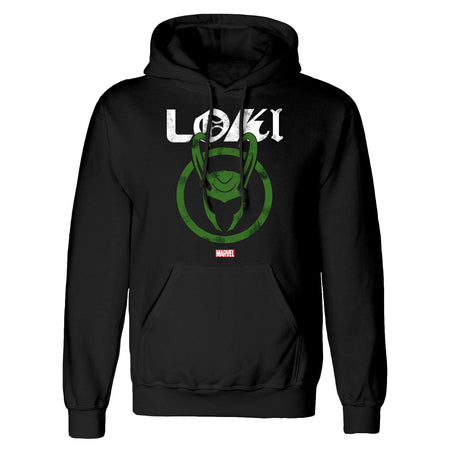 Marvel LOKI S2 Distressed Logo Pullover Hoodie