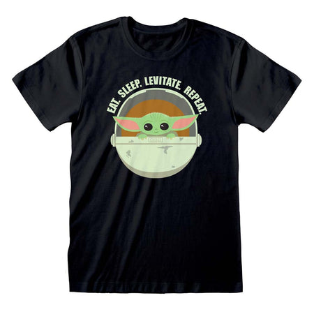 Star Wars The Mandalorian the Child Eat Sleep Levitate T-Shirt