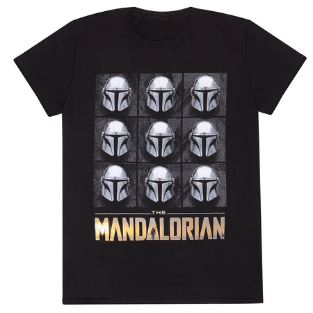 Star Wars The Mandalorian - Mando Helmets T-Shirt