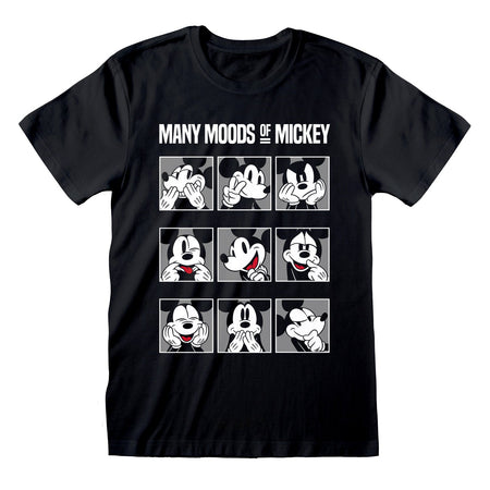 Mickey and Friends Many Moods of Mickey Unisex T-Shirt