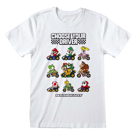 Nintendo Choose Your Driver Super Mario Kart T-Shirts