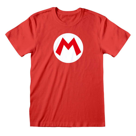 Nintendo Super Mario Mario Badge T-Shirt