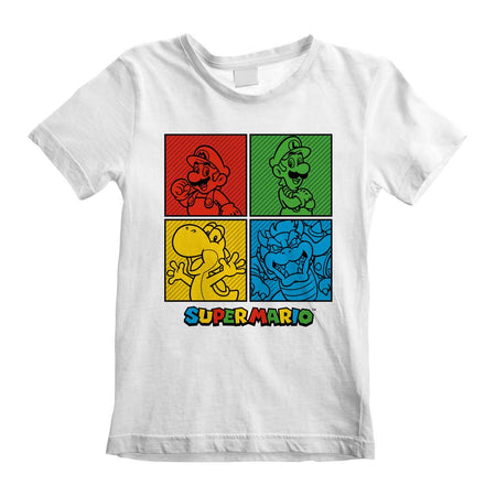 Nintendo Super Mario Squares Kid's T-Shirt