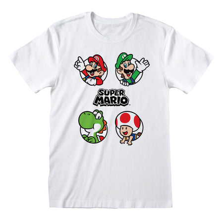 Nintendo Super Mario Circles T-Shirt