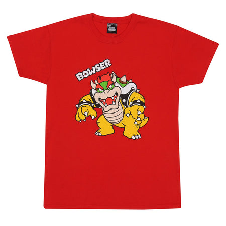 Nintendo Super Mario - Bowser Red Kids T-Shirt