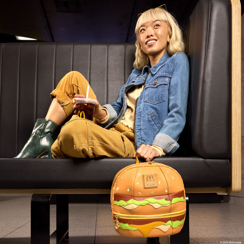 Loungefly x McDonalds Big Mac Mini Backpack