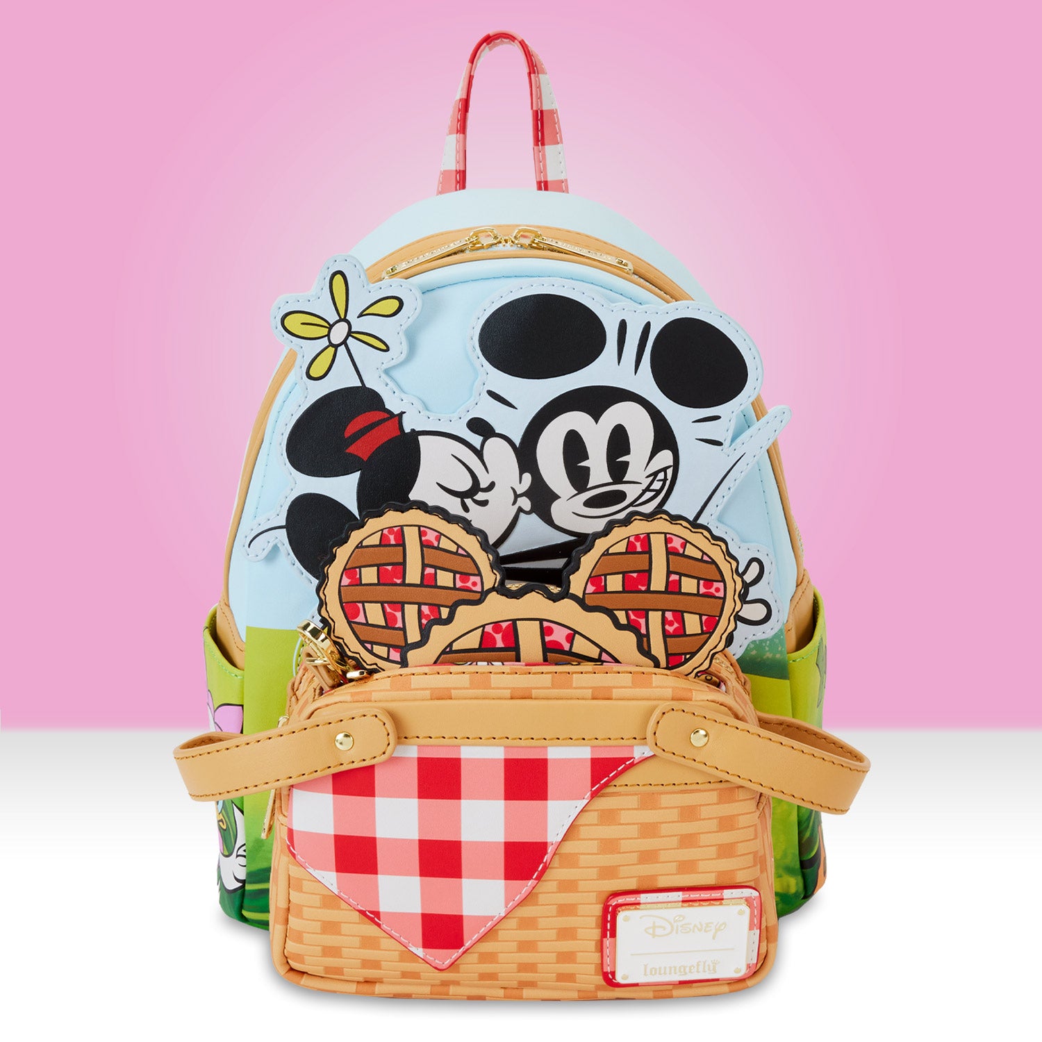 Loungefly x Disney Mickey and Friends Picnic Mini Backpack