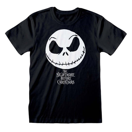 Nightmare Before Christmas Jack Face & Logo T-Shirt