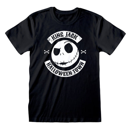 Disney Nightmare Before Christmas Jack Crest T-Shirt