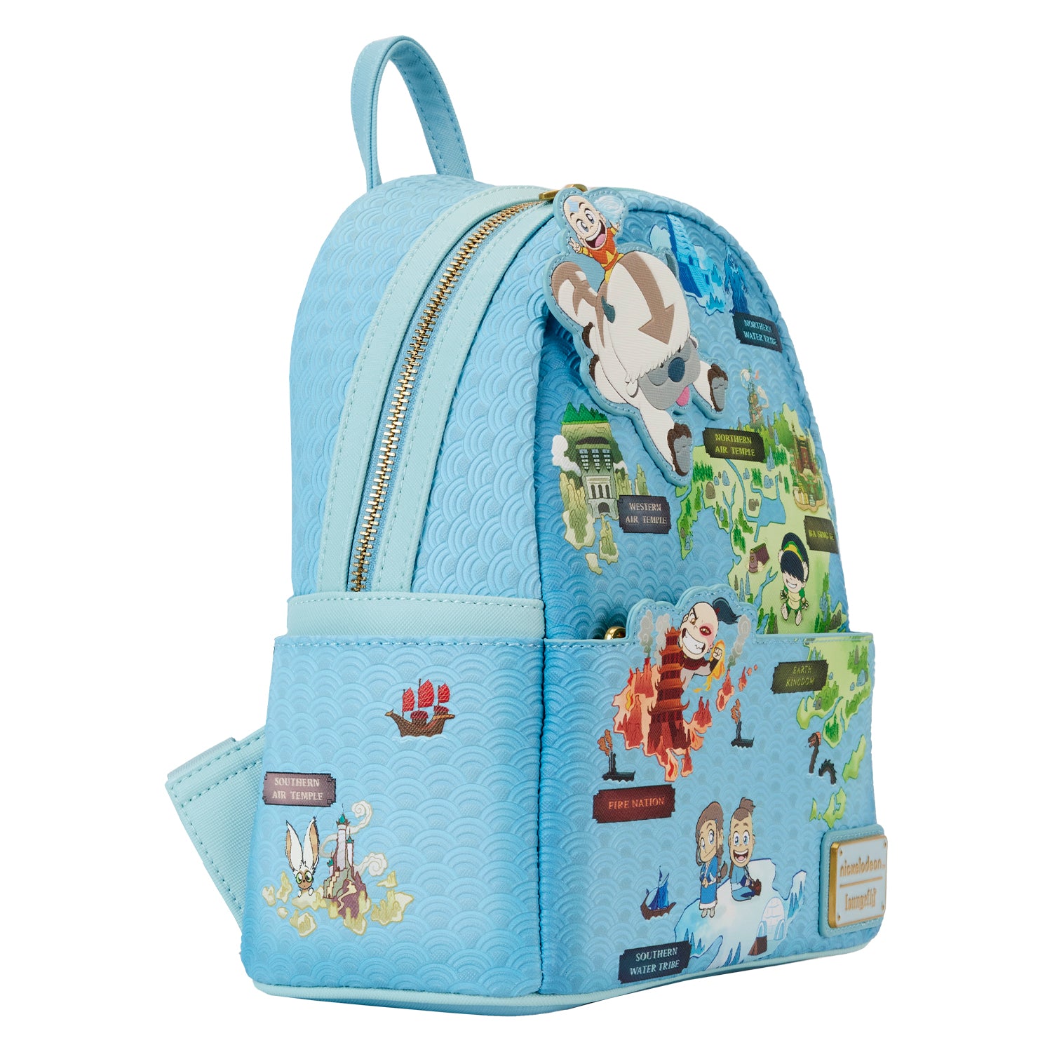 Loungefly x Nickelodeon Avatar: The Last Airbender Map Mini Backpack